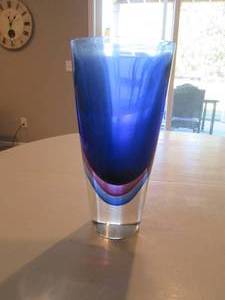 Merano vase from Italy, very heavy...