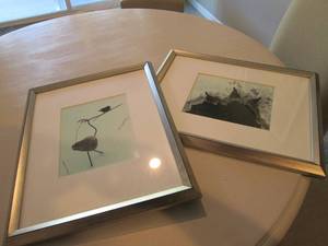 2 Framed prints...