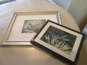 2 Framed nature scenes...
