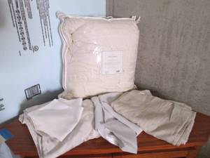 Lot of Fieldcrest bedding and other...