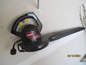 Electric Toro power sweep...