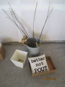 Seasonal home decorative otems...