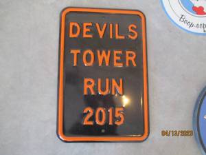 2014 metal sign...