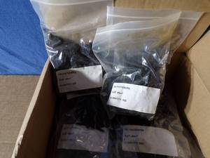 lot 65 image: Box Full of RS Fasteners #8 X 1 (Each Sealed Bag Contains 300)