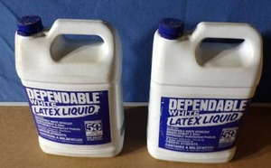 lot 71 image: Dependable White Latex Liquid