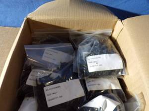 lot 79 image: Box Full of RS Fasteners #8 X 1 (Each Sealed Bag Contains 500)