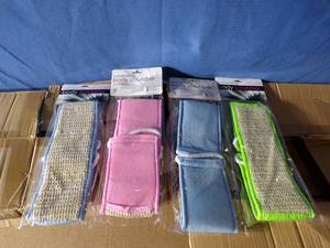 lot 109 image: Brand New - Exfoliating Body Scrubbers (Original Packaging)