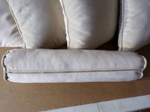 lot 206 image: Decorative Pillows and Pillow Roll