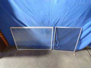 lot 168 image: 2 Window Screens (26 X 36 and 26 X 22)