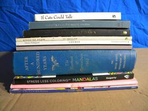 lot 22 image: Lot of 10 Books (Poetry, Coloring, & Others)
