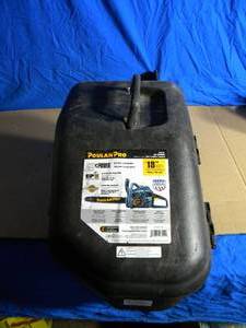 lot 124 image: Poulan Pro Chainsaw Case with Chains (No Chainsaw)