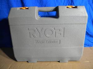 lot 135 image: Ryobi Angle Grinder Case (No Grinder, Battery or Charger)