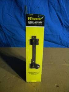 Wheeler Bolt Action 1 Piece Scope Mount
