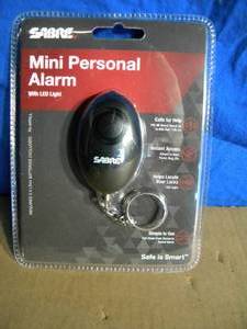 lot 157 image: Sabre Mini Personal Alarm with LED Light