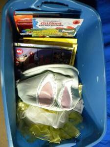 lot 195 image: Tote Full of Kids Books and Childrens Stuff