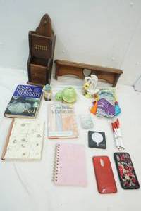 lot 47 image: Shelf and mail organizer
