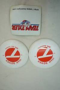 lot 60 image: Frisbees and Mouse pad