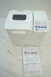 lot 88 image: Westbend Bread Machine