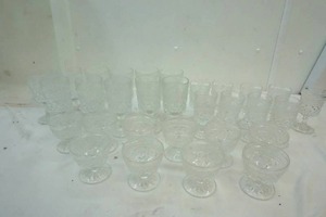 lot 89 image: Stemmed Glasses