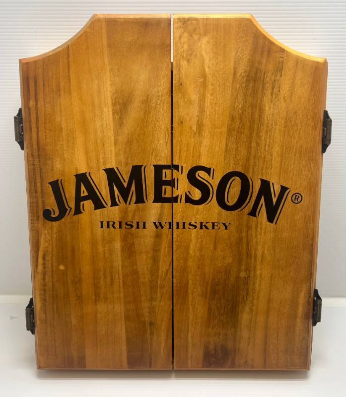 Dart Board Cabinet - Whiskey