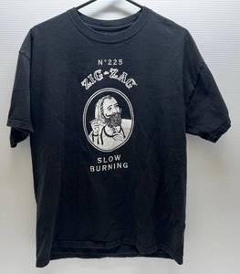 lot 25 image: Zig-Zag Black T-Shirt Size L Or XL