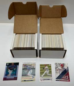lot 36 image: Two Boxes Of Misc. Baseball Cards
