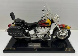lot 39 image: Vintage Telemania Harley Davidson Telephone Has Ringer Or Vroom Noise Settings (Needs Telephone Cord)