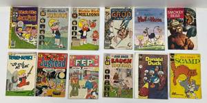lot 89 image: Group Of Misc. Vintage Comics Including Including Marvel