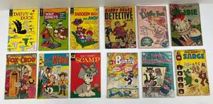 lot 95 image: Group Of Misc. Vintage Comics Including Some 12 Cent Comics And More