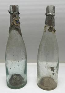 lot 143 image: Two Very Old Hamms Beer Bottles With Partial Labels