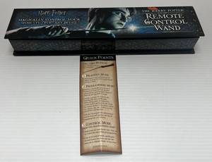 lot 144 image: Harry Potter TV Remote Control Wand In original Box