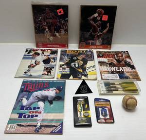 lot 170 image: Misc. Sports Lot Including Vintage Darts And More