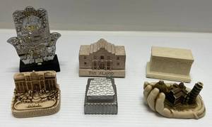 lot 183 image: Six Misc. Travel Souvenirs
