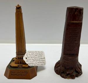 lot 185 image: Six Misc. Travel Souvenirs (1 Has Provenance)