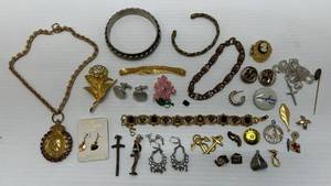 lot 252 image: Group Of Misc. Costume Jewelry