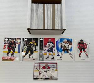 lot 255 image: Misc. Hockey Trading Cards