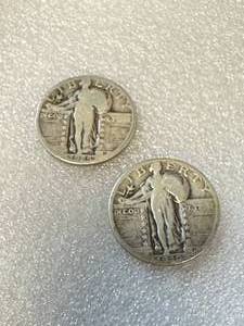 1925 & 1930 Standing Liberty Quarters