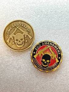 Lot of 2 Second Amendment Tokens
