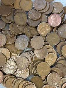 1 Pound of Unsearched Wheat Pennies