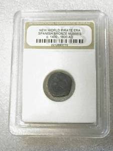 Spanish Nummis Coin c.1400-1600