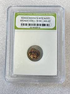 Genuine Biblical Coin circa 50 BC-400 AD