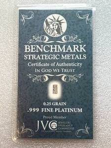 .999 Platinum � Grain Bar