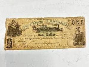 1862 One Dollar Bill