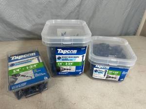 lot 50 image: New Tapcon Concrete Screws