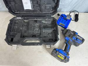 lot 70 image: Kobalt 24 Volt Cordless 12 inch Impact with Battery and Charger