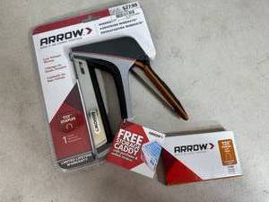 lot 137 image: New Arrow Low Voltage Stapler and Staples