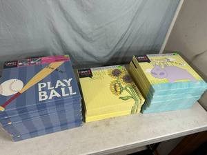 lot 144 image: 14 New Personalized Canvas Decorations