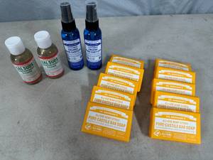 lot 172 image: New Dr. Bronners Soaps