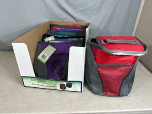lot 187 image: 6 New Backpack Coolers