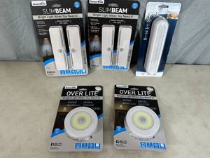lot 189 image: New LED Battery Powered Lights with Motion Detection